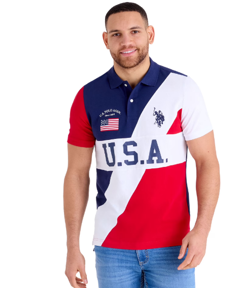 U.S. Polo Assn. Men's USA Heritage Polo Shirt (4.9) | 90 ratings